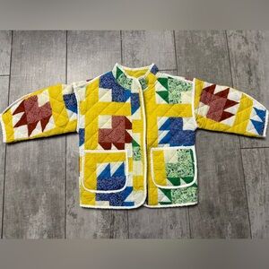 Patchwork Kids Jacket by Maison Mangostan